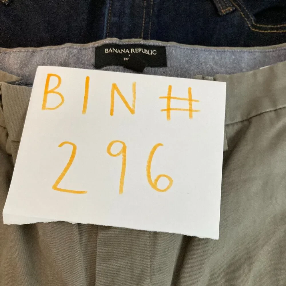 Banana Republic Pants Mens Sz 38 Beige Cotton Emerson Chino Flat Front Khaki Tan